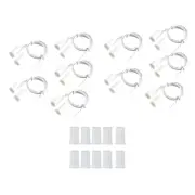 10 x RC-33 NC Recessed Door Contact Sensor Alarm Magnet Reed Switch