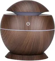 BEBEMOKO Mini Air Humidifier for Home Office Car Powered Water Diffuser with Lighting Quiet Operation Prevents Dry Skin for Bedroom Living