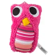 Mix Or Match Plush Stripe Owls Dog Toy