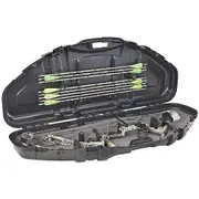 Plano Protector Series Single Hard Bow Case 49 Inches - Black Comfortable Molded Handle Pillarlock #pl111100