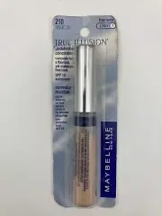 MAYBELLINE TRUE ILLUSION UNDETECTABLE CONCEALER 210 TRUE IVORY LIGHT SPF10 RARE