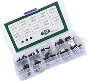 Marhynchus 50Pcs 3Pin Voltage Regulator Terminal Transistor Kit Package Electronic Component T0220 Power Amplifier