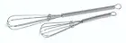 New Avanti Mini Stainless Steel Whisks 12cm & 17cm Set of 2