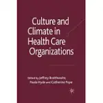 CULTURE AND CLIMATE IN HEALTH CARE ORGANIZATIONS