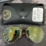 正品 附卡 RAYBAN 雷朋 RB3025/93 飛行眼鏡 AVIATOR 金色