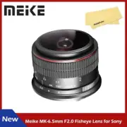 MEIKE 6.5mm F2.0 APS-C Ultra Fisheye Lens for Sony E Mount Cameras A5000 A6000