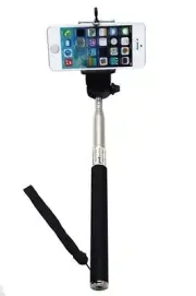 Monopod Selfie Stick for iPhone (3G/3GS/4/4S/5/5S/6/6 Plus) and Android AU Stock