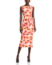 Chiara Boni La Petite Robe Madie Printed Midi Dress