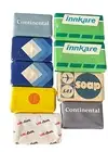 Vintage Lot of 9 Airline Travel Size Mini Bar Soaps Aviation USAir SAS Gahns