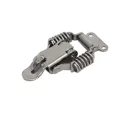 70mmx38mmx15mm 304 Stainless Steel Spring Loaded Toggle Latch Catch Hasp