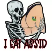 Lost Lands 2024 I Eat Assid Sticker ~ Barfool ~ Phone Laptop iPad Toolbox Helmet