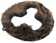 Realistic Monkey Mustache Beard for Men Face Design for Masquerade Parties Dark Brown