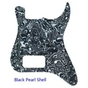 For Squier MiniStrat Guitar pickguard bridge Humbucker Pickup,Black Pearl shell
