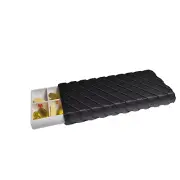 7 Day AM PM Weekly Sliding Pill Box Organiser Travel Dosset Box Portable Tablet