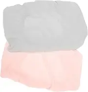 ULDIGI 2pcs Reusable Changing Pad Covers Washable Pad Sheets for Boys/Girls Easy Install