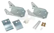 1982-1993 Mustang Upper & Lower Door Hinge Brackets, Tension Arms, Pin, & Roller