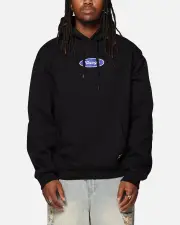[X-LARGE] X-large Oval Script Hoodie Black - Size M M Black
