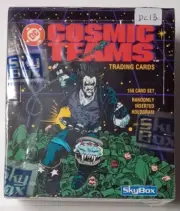 DC Cosmic Teams 1993 Skybox Trading Cards Factory Sealed Box. DC13