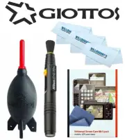 Giotto’s AA1910 Medium Rocket Air Blaster (6.6), Nikon Lens Pen, Cleaning
