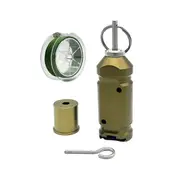Perimeter Trip Alarm with Wire, Camping Trip Wire Alarm Device, Early Warning Security for Camping As Shown