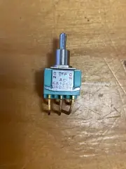 ALCO 206P-R on-off DPDT switch 125v-250v