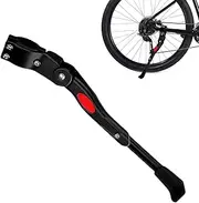 Bike Side Kickstand | Bicycles Center Bracket | Non-Slip Mountain Bike Foot, Aluminum Alloy Cycling Rack, Riding Stand