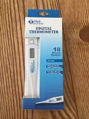 NEW LCD Digital Thermometer Adult & kids 10 Second Readout - MED SOLUTIONS