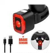 QBP Rear Light - Braviga Rear Cube 200 Light With Brake Sensor