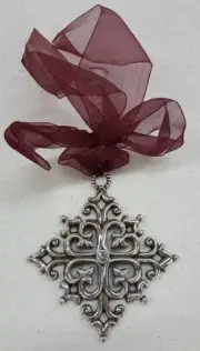 Brighton Snowflake Ornament "Week 1" Christmas Holiday NEW WITH TIN Retired