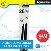 Aqua One AquaLume LED Light Unit 28cm 9W (59159)