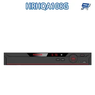 昌運監視器 Honeywell HRHQA108G (HNP-16/HND-16) 8路 H.265 類比數位錄影主機