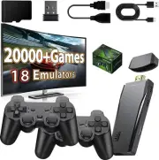 Wireless Retro Game Console Stick - 20,000+ Games, 4K HDMI, 2 Wireless #2
