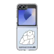 Galaxy Z Flip6 Clear Case SOSO BREAK TIME