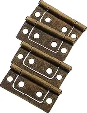 ASAKKURA 4pcs Antique Rv Door Hinges Heavy Duty Kitchen Cabinet Hardware Versatile Folding Bed Hinge for Rvs Interior Doors Furniture Durable Design for Long Term Use