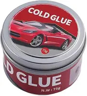 1 Pcs Paintless Dents Repair Tool Cold Glue Multi Purpose Car Dents Repair Tool, Car Body Dent Removal Tool, Portable Effective Quick Dent Puller Glue for Hail Repair, Metal Plates (75g)
