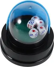 KICHOUSE Automatic Dice Shaker Cup for Bar Ktv Party Games Dice Accessories for Tabletop Board Games