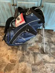 Wilson Profile Lite “Grey Goose” Blue Carry Bag!! New