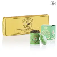 在飛比找momo購物網優惠-【TWG Tea】純棉茶包迷你茶罐雙享禮物組(法式伯爵茶 1