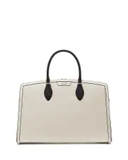 kate spade new york Hudson Colorblocked Pebbled Leather Handbag