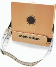 Travel Cajon Box Drum Flat Hand Drum Portable Birch Wood Percussion Instrument w