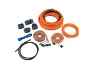 Memphis Car Audio 0GKIT 0 AWG Amplifier Kit & ANL Fuse Holder, 250A, 3 x