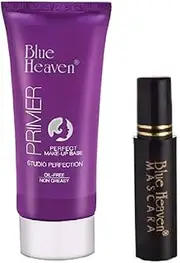 Blue Heaven Primer Perfect Base With Liquid Mascara Primer - 35 g (Purple)