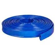 Rural Max 4-Bar Pressure PVC Lay Flat Water Discharge Hose 3"x100m Roll Blue