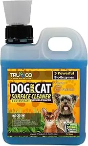 1L Concentrate Refill for Dog & Cat Urine Odour and Stain Remover - Pet-Safe Formula - Cost-Effective Solution - Powerful Cleaning Concentrate($3.50 per Litre Ready2use)