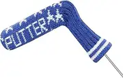 LeFeng Golf Blade Putter Cover - Knitted Ping Putter Head Cover - Premium Lightweight and Durable Material - Multiple Personalized Patterns - Perfect for Most Blade Putters