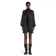 [SACAI] Satin Dress Black