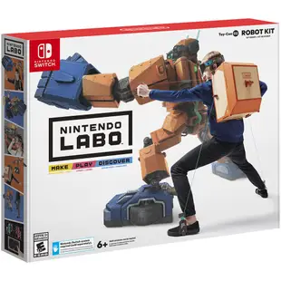 【就是要玩】現貨 NS Switch LABO Toy-Con 任天堂玩具實驗室 遊戲 玩具 機器人 ToyCon 親子