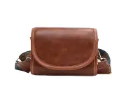 brown*Crossbody Bags for Women - Flap Saddle Purse Style