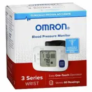 Omron Blood Pressure Monitor 3 Series Wrist BP6100 1 Each By Omron