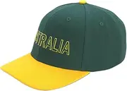 [INTERSTATE] Australia Supporter Cap, Richardson 514 Surge Adjustable Baseball Cap, 6-Panel, Precurved Bill, Adjustable Hook-and-Loop Closure, Surge Fabric, Grey Underbill